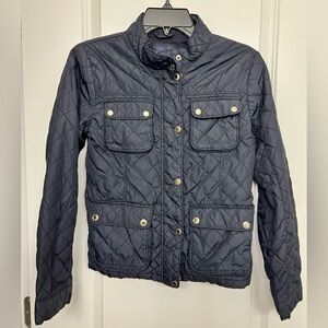 GAP Kids Quilted Utility Jacket - Dark Blue